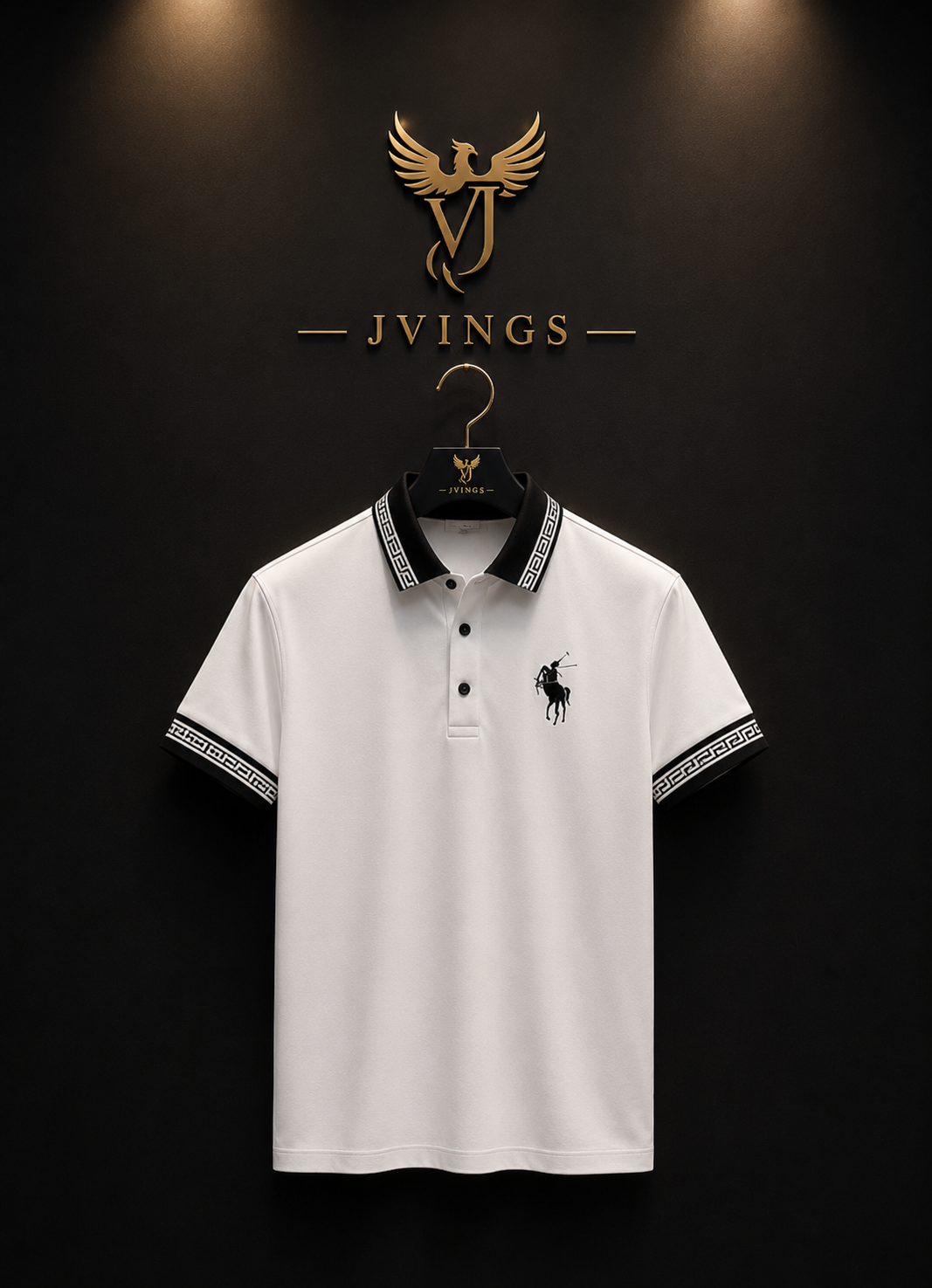 JVINGS Royal Crest Polo